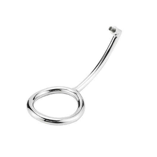 4663 Hook Steel DiscreetChoice Anal Stainless Set Cock with Ring 0821